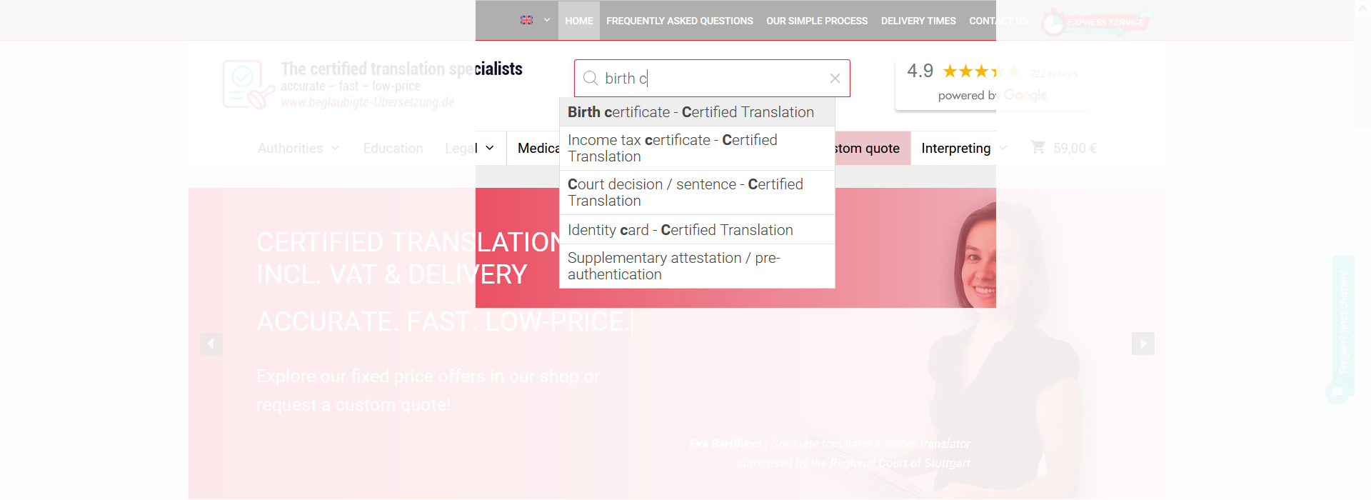 Translate document translator Document birth certificate marriage offical