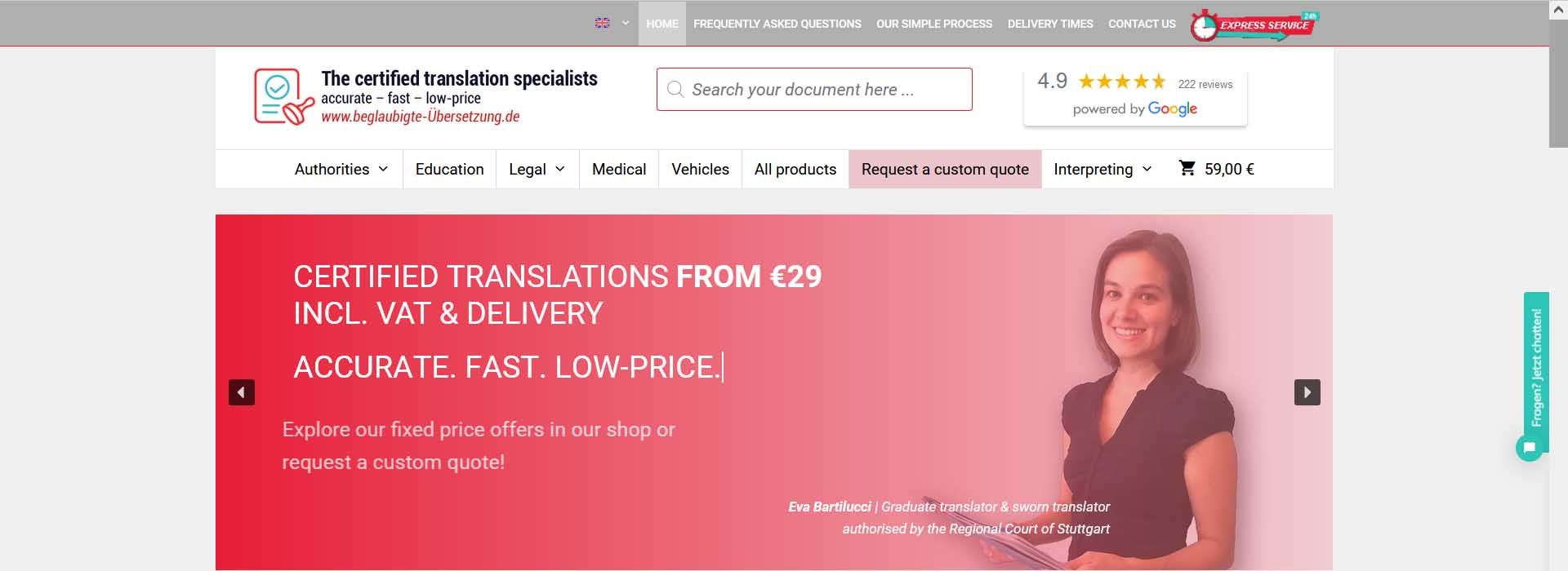 Notary apostille document Simple low-cost certified translation